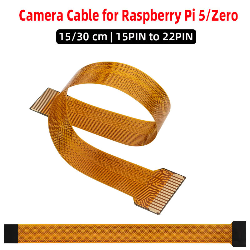 Cable de cámara de 15 pines a  - Raspberry Pi Global Shutter Camera Imx296 reseña y precio