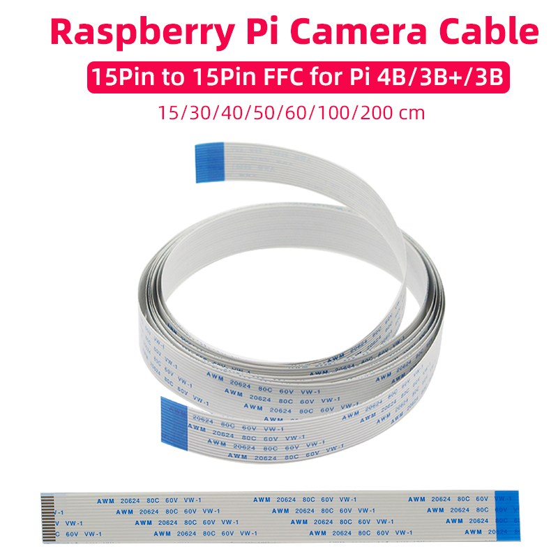 Cable plano de paso FFC para c - Raspberry Pi Hq Camera Microscope Lens reseña y precio